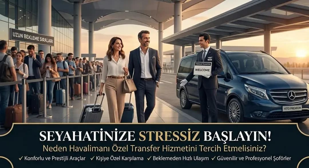 Seyahatinize Stressiz Başlayın: Neden Havalimanı Özel Transfer Hizmetini Tercih Etmelisiniz?