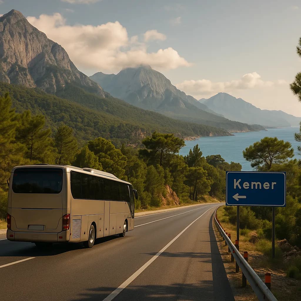 Antalya'dan Kemer Göynük'e En Rahat Ulaşım Yöntemleri